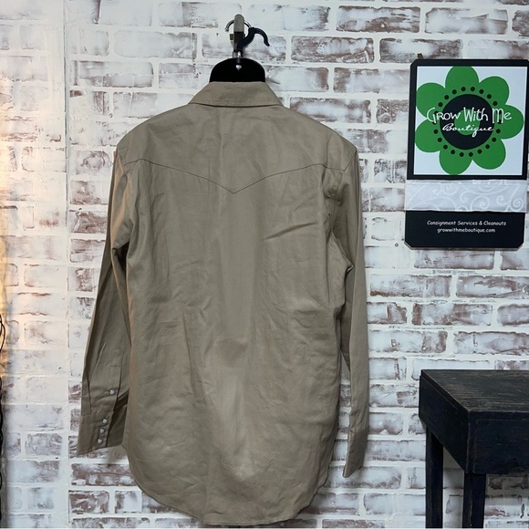 Wrangler Beige Collared Shirt - Picture 3 of 8